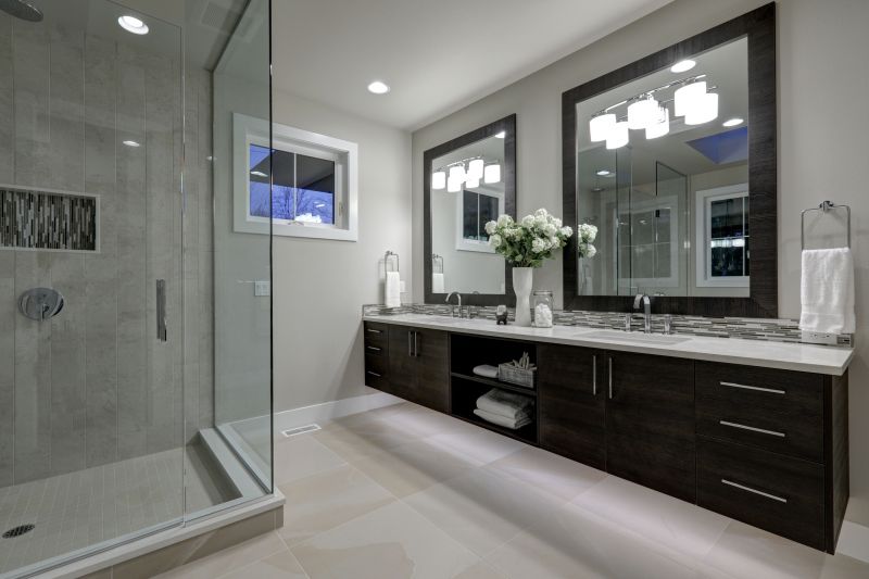 Contemporary Vanity and Lighting